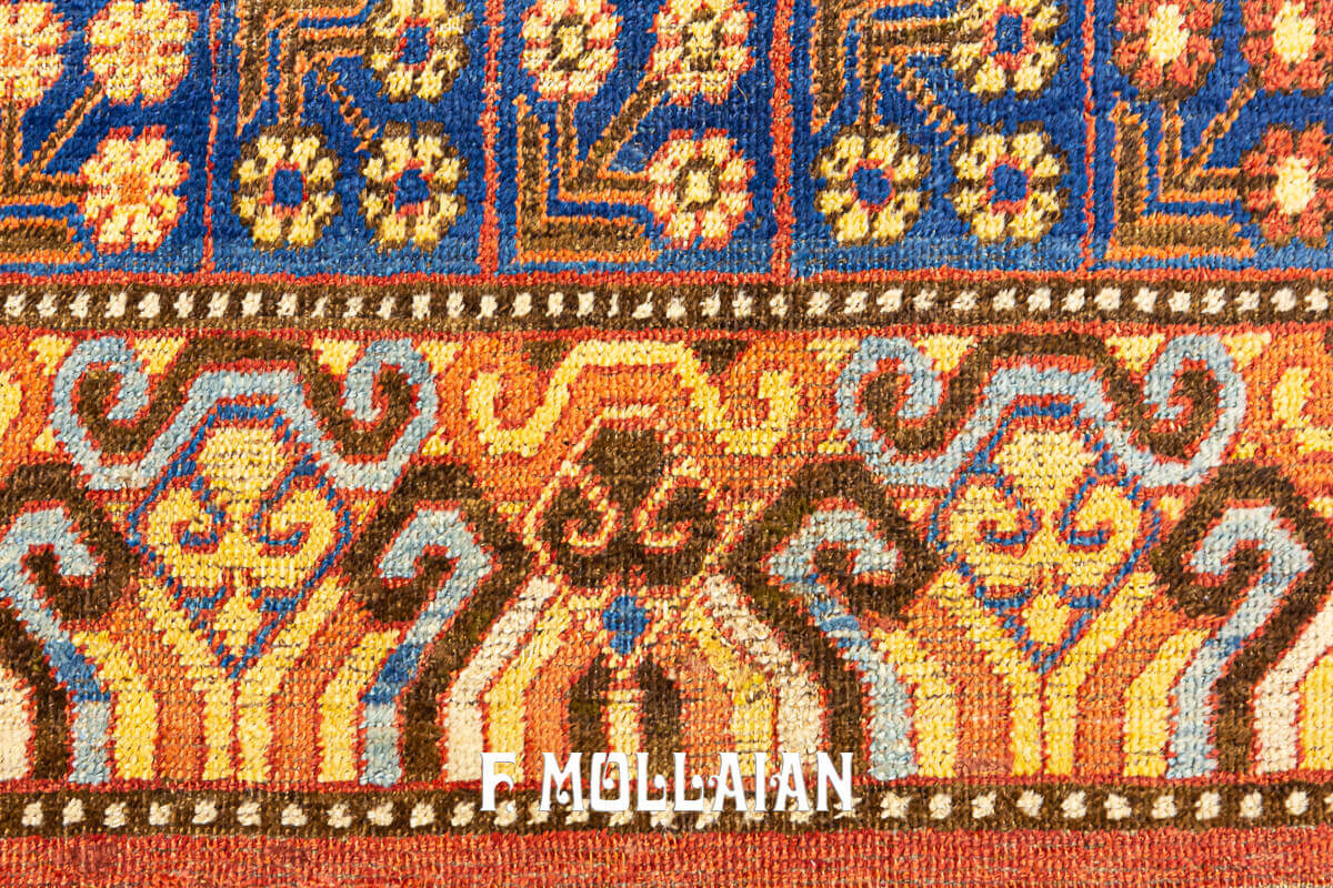 All-over Rust Color field Antique Khotan Rug n°:34459359